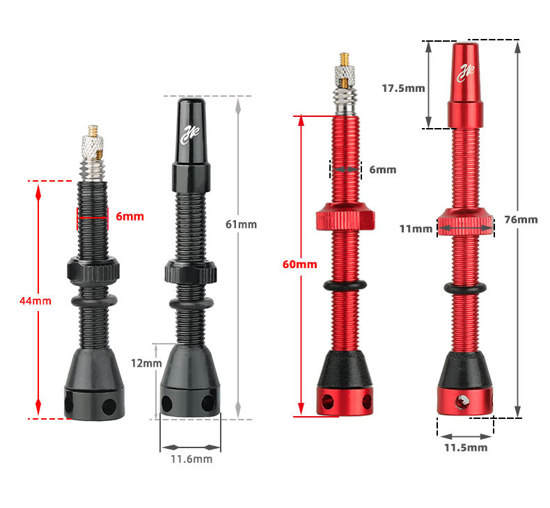 Tubeless Tire Valve Stem for Presta