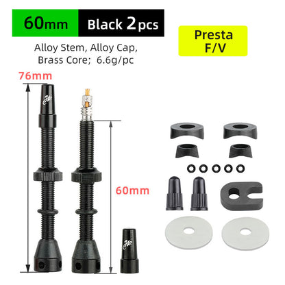 Tubeless Tire Valve Stem for Presta