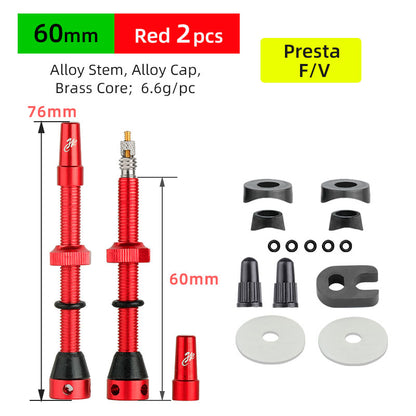 Tubeless Tire Valve Stem for Presta