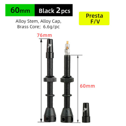 Tubeless Tire Valve Stem for Presta